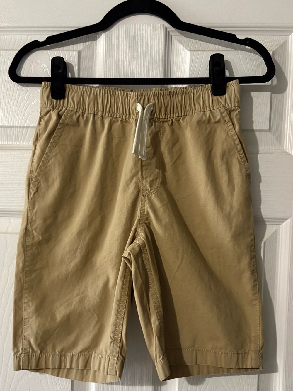 The Children’s Place Boys Khaki Pull-On Elastic Waist Chino Shorts Size 12 EUC